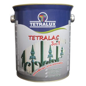  Tetralac 3 σε 1- Βερνικόχρωμα απευθείας στη σκουριά